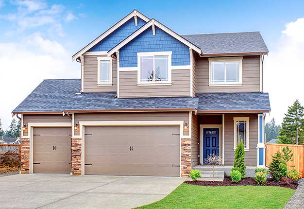 Modern house roofing siding exterior